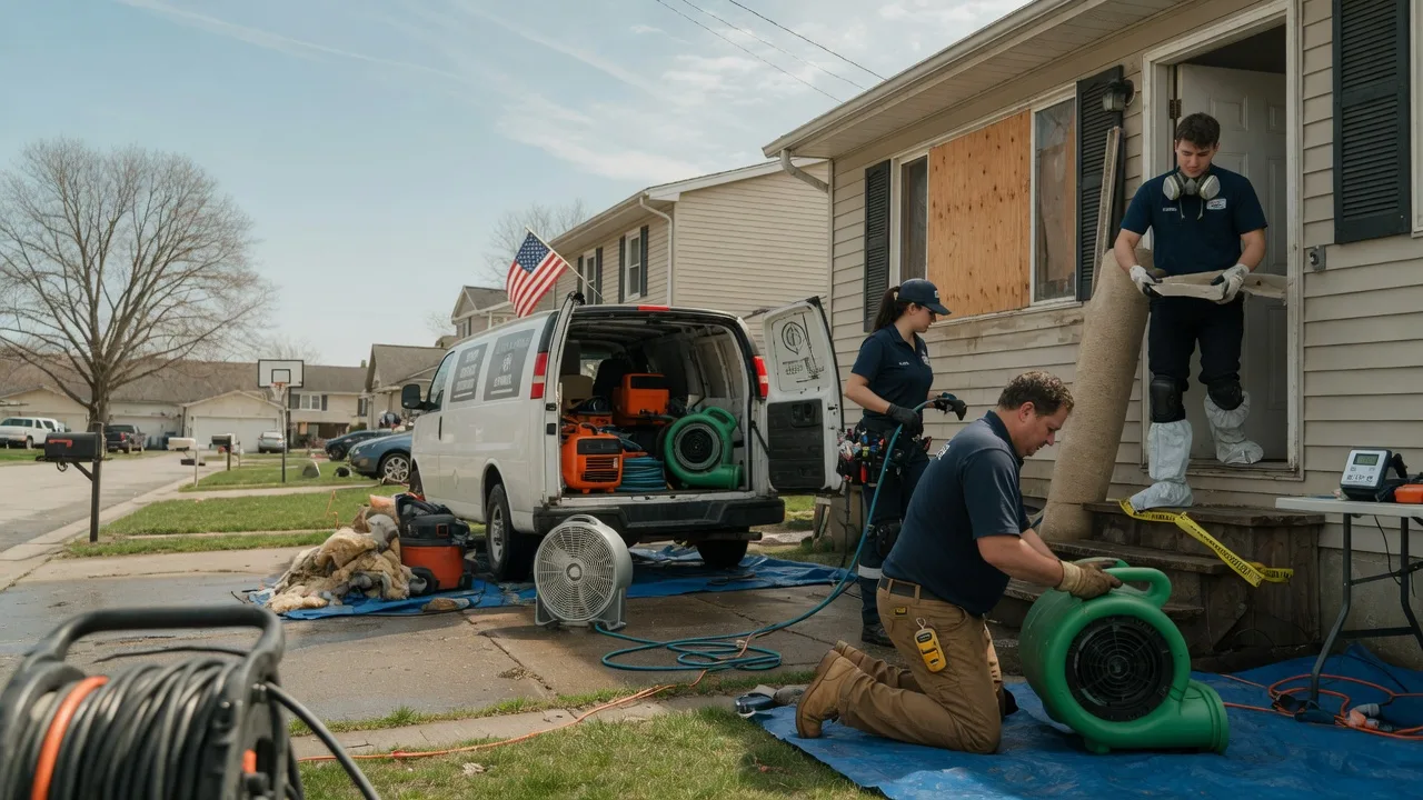 Water Damage Restoration in Berwick, PA near me